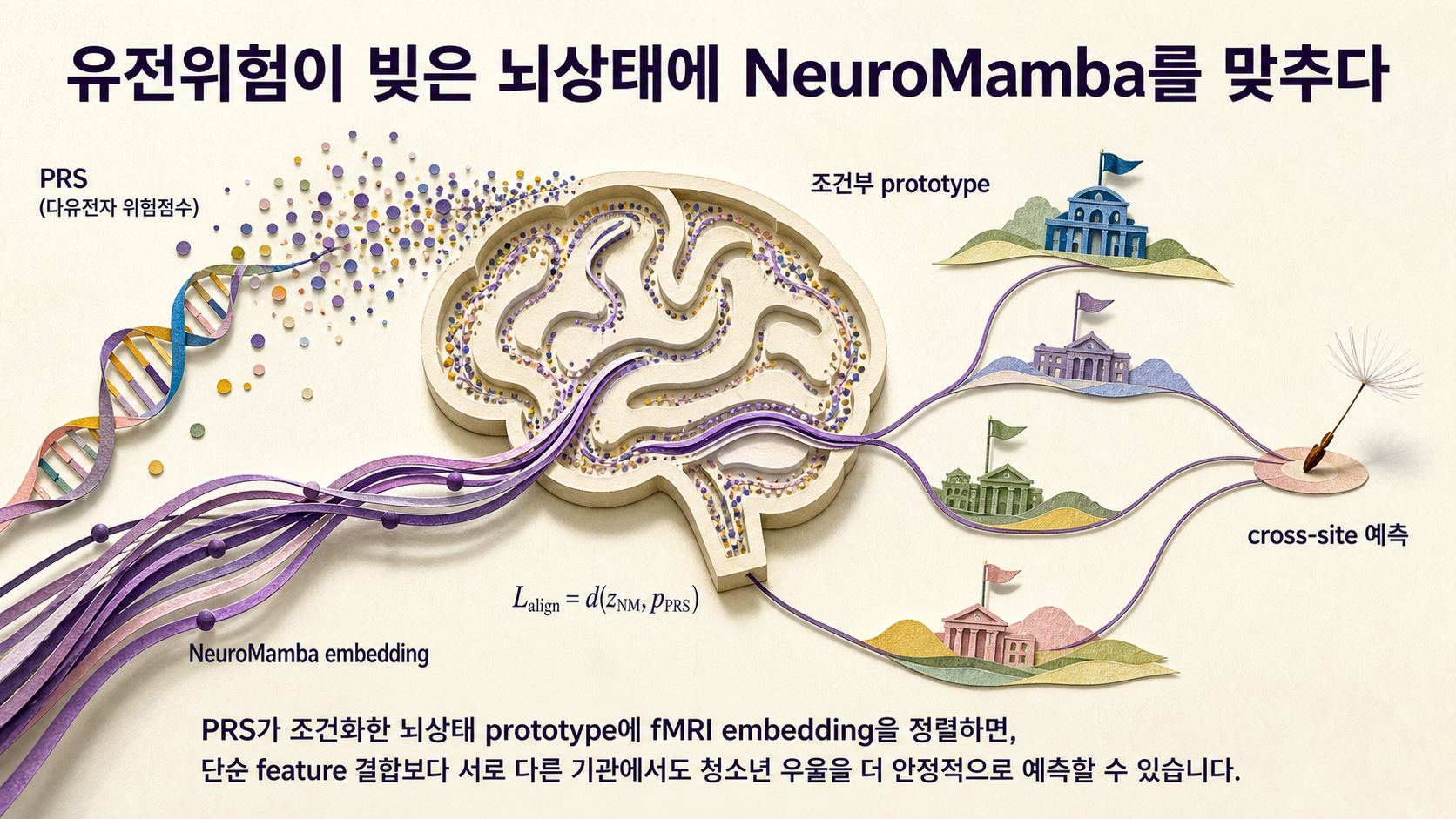 PRS 조건부 뇌상태 프로토타입